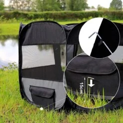 Meisterpet - XXL Opvouwbare Puppyren - 130 X 130 X 60 Cm - Met Gratis Dieren Verzorging Set T.w.v. €19.99 14 Meisterpet - XXL Opvouwbare Puppyren - 130 X 130 X 60 Cm - Met Gratis Dieren Verzorging Set T.w.v. €19.99 -Hondenbenodigdheden 1200x1200 1062