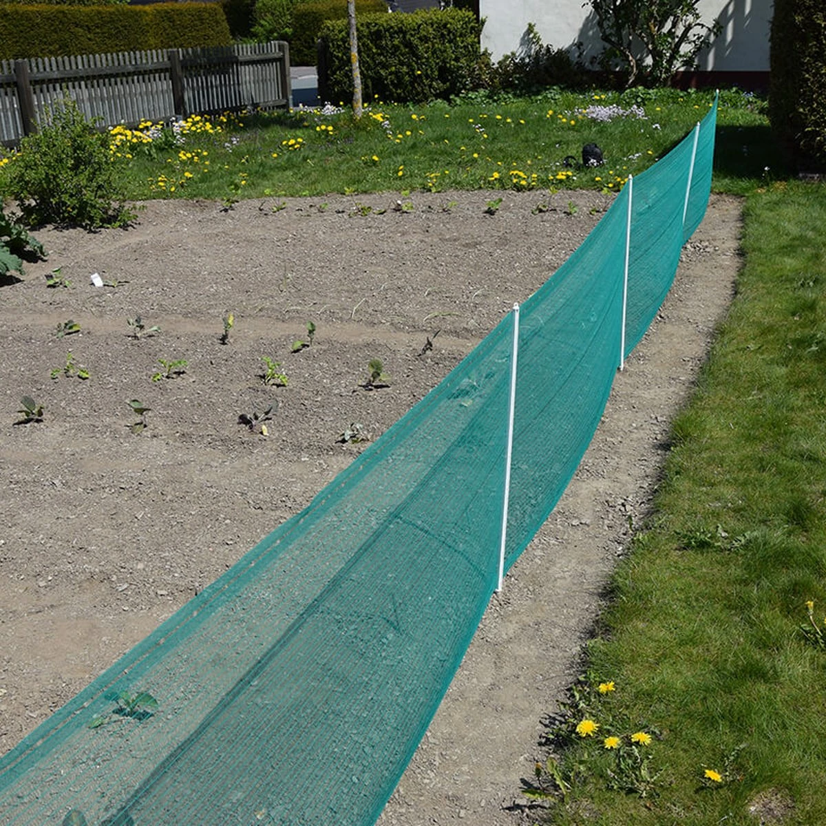 Verplaatsbare Net Afrastering Groen 80cm Hoog - 20m 8 Verplaatsbare Net Afrastering Groen 80cm Hoog - 20m - Afbeelding 6