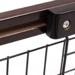 Hondenhek - Traphekje Hond - Traphekje Zonder Boren - Traphekje - BxH 161-97 X 53 Cm - Koffiebruin -Hondenbenodigdheden 1200x1200 1121