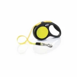 Flexi New Classic - Hondenriem Incl. Neon Band - Geel - S - 5 M - (<12 Kg) -Hondenbenodigdheden 1200x1200 118