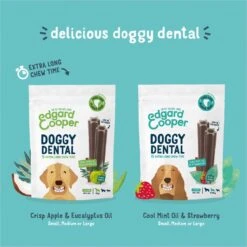 Edgard & Cooper Doggy Dental Sticks Appel - Eucalyptusolie Large -Hondenbenodigdheden 1200x1200 1231
