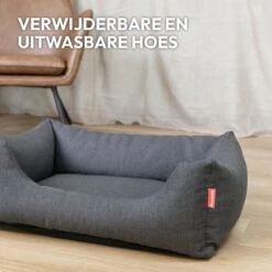 Snoozle Hondenmand - Zacht En Luxe Hondenkussen - Hondenbed - Wasbaar - Hondenmanden - 80 X 60cm -Hondenbenodigdheden 1200x1200 1266