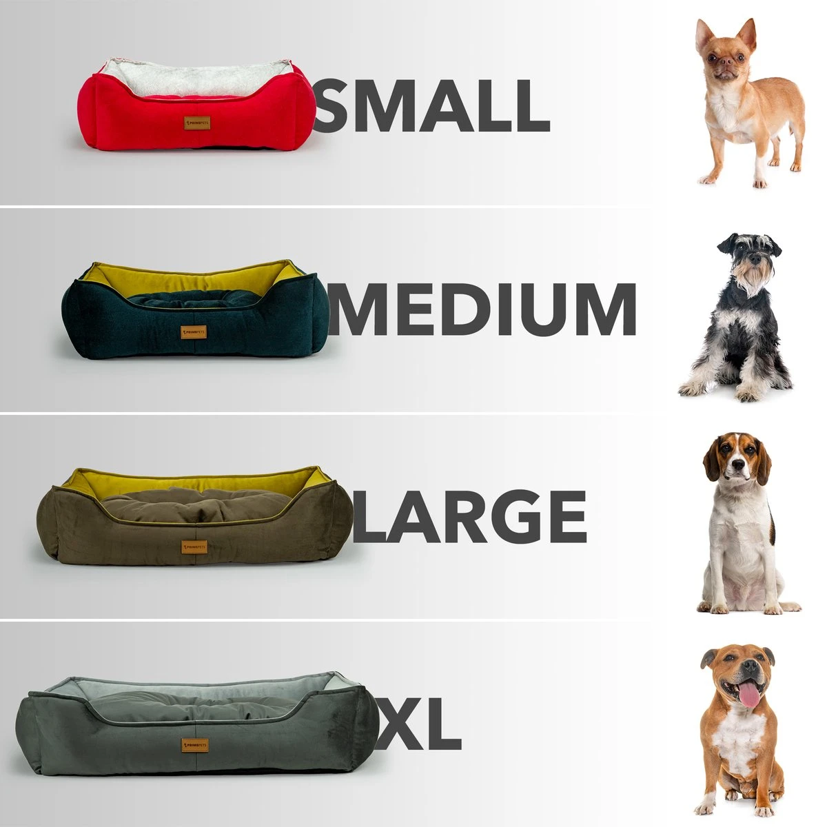 Primeplus Grote Hondenmand XL - Grijs - 100x80x20 CM - Orthopedische Hondenmanden - Hondenkussen 13 Primeplus Grote Hondenmand XL - Grijs - 100x80x20 CM - Orthopedische Hondenmanden - Hondenkussen - Afbeelding 11