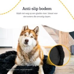 All 4 Pets Supply® Hondenmand Donut - Kattenmand - Maat XS - Geschikt Voor Honden/katten Tot 30 Cm - Hondenkussen - Zwart -Hondenbenodigdheden 1200x1200 1312