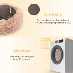 Coooper Donut Hondenmand - Fluffy Hondenmand - 100 Cm - XXL - Wasbaar - Pluche 14 Coooper Donut Hondenmand - Fluffy Hondenmand - 100 Cm - XXL - Wasbaar - Pluche -Hondenbenodigdheden 1200x1200 1443