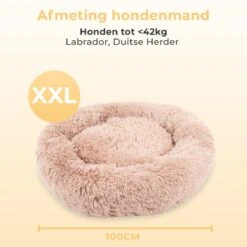 Coooper Donut Hondenmand - Fluffy Hondenmand - 100 Cm - XXL - Wasbaar - Pluche 17 Coooper Donut Hondenmand - Fluffy Hondenmand - 100 Cm - XXL - Wasbaar - Pluche -Hondenbenodigdheden 1200x1200 1446
