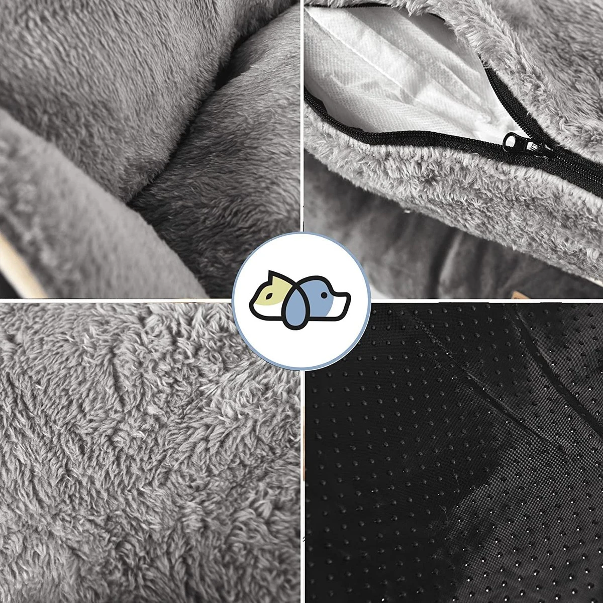 Bella & Balu Hondenbed - Verschillende Maten Voor Kleine, Middelgrote En Grote Honden | XS | Hondenbank Inclusief Verwijderbaar Honden Kussen - Pluizig, Warm, Wasbaar, Gewatteerd 5 Bella & Balu Hondenbed - Verschillende Maten Voor Kleine, Middelgrote En Grote Honden | XS | Hondenbank Inclusief Verwijderbaar Honden Kussen - Pluizig, Warm, Wasbaar, Gewatteerd - Afbeelding 3