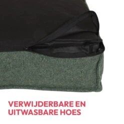 Snoozle Orthopedische Hondenmand - Zacht En Luxe Hondenkussen - Hondenbed - Wasbaar - Hondenmanden - 100 X 70 Cm - Groen -Hondenbenodigdheden 1200x1200 1555