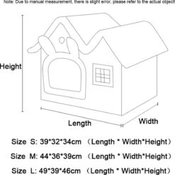 CAT Kattenmand Kattenhuis Maat M - Lekker Slapen Bed Hond Katten Huis Verwijderbare Kussen Ingesloten Pet Bed Voor Kat Kittens Puppy Pet Kat Accessoires 12 CAT Kattenmand Kattenhuis Maat M - Lekker Slapen Bed Hond Katten Huis Verwijderbare Kussen Ingesloten Pet Bed Voor Kat Kittens Puppy Pet Kat Accessoires -Hondenbenodigdheden 1200x1200 1631