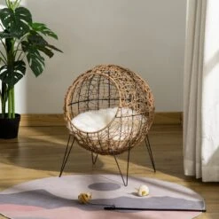 PawHut Kattenhuis Met Metalen Frame D30-442 -Hondenbenodigdheden 1200x1200 1636