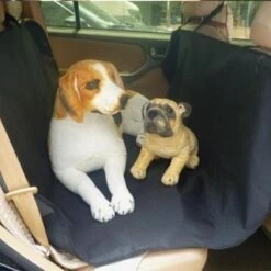 Merkloos Hondendeken / Hondenkleed / Beschermhoes - Voor In De Auto Achterbank Of Kofferbak - 137x147 Cm - Beschermhoes - Waterdicht - Zwart -Hondenbenodigdheden 1200x1200 1663