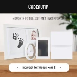NOVOB® Inktafdruk Maat S (12.5x8cm) - Voetafdruk Baby - Handafdruk Baby - Pootafdruk Hond | Voor Baby Of Huisdieren (+/- 20kg) 12 NOVOB® Inktafdruk Maat S (12.5x8cm) - Voetafdruk Baby - Handafdruk Baby - Pootafdruk Hond | Voor Baby Of Huisdieren (+/- 20kg) -Hondenbenodigdheden 1200x1200 1809