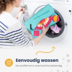 Snuffelmat 70x70cm Inclusief Rubberen Massage Bal & E-book - Speelmat Hond - Denkspel Hond - Puppy Speelgoed - Anti Schrok Mat - Honden Snoepjes - Cadeau Tip -Hondenbenodigdheden 1200x1200 1847