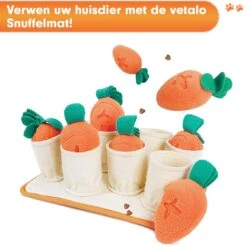 Premium Snuffelmat Voor Hond En Kat - Intelligentie Speelgoed - Snuffel Mat Puppy - IQ Hondenspeeltjes - Educatieve Training Huisdier - Snuffeltrainer Hondenpuzzel - Educatief Speelgoed - Vetalo -Hondenbenodigdheden 1200x1200 1862