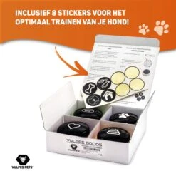 Vulpes Pets® PRO Praatknop Voor Honden Met Speelmat - Dogbuttons - Laat Uw Huisdier Spreken - Hondenspeelgoed - Honden Training - Inclusief E-Book En Speelmat -Hondenbenodigdheden 1200x1200 1877