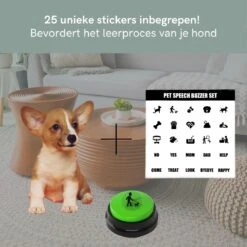 Comfort Company Praatknop Hond | Dogbuttons – Honden Speelgoed | Honden Speelgoed Intelligentie | 4 Stuks | Agility Voor De Hond | 30 Seconden Opnamen | Honden Training 14 Comfort Company Praatknop Hond | Dogbuttons – Honden Speelgoed | Honden Speelgoed Intelligentie | 4 Stuks | Agility Voor De Hond | 30 Seconden Opnamen | Honden Training -Hondenbenodigdheden 1200x1200 1886