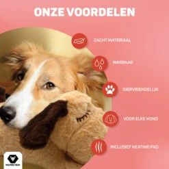 Vulpes Pets® Knuffel Hond Met Hartslag – Puppyknuffel - Hondenknuffel Voor Puppy - Snuggle Puppy - Knuffel Met Hartslag En Gratis Warmte Pad Speciaal Voor Puppy's -Hondenbenodigdheden 1200x1200 1966