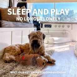 Merkloos Hondenknuffel - Puppyknuffel Met Hartslag - Knuffel Met Hartslag - Antistress Hond - Hondenspeelgoed -Hondenbenodigdheden 1200x1200 1981