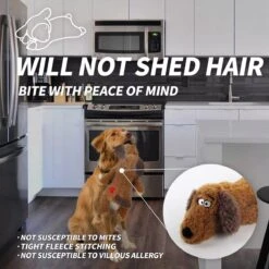 Merkloos Hondenknuffel - Puppyknuffel Met Hartslag - Knuffel Met Hartslag - Antistress Hond - Hondenspeelgoed -Hondenbenodigdheden 1200x1200 1982