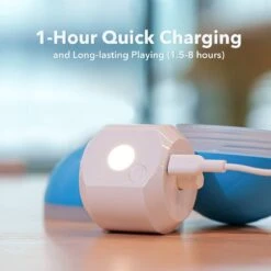 Cheerble Wicked Ball W1| Blauw| Zelf Rollende Bal Voor Honden | 3 Automatische Speelmodi | Interactief En Intelligentie Hondenspeelgoed | Hondenspeeltje| USB Oplaadbaar -Hondenbenodigdheden 1200x1200 2050