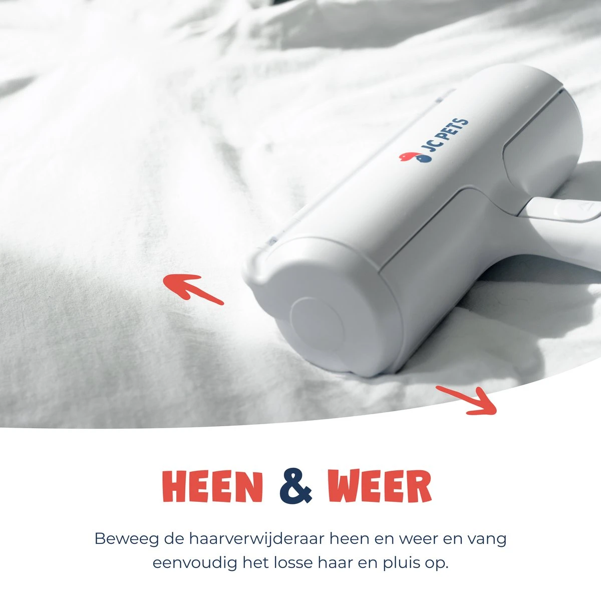 JC Pets Premium Pluizenborstel - Huisdierhaar Verwijderaar – Pluizenverwijderaar – Honden En Kattenhaar Verwijderaar - Ontpluizer - Pluizenroller 4 JC Pets Premium Pluizenborstel - Huisdierhaar Verwijderaar – Pluizenverwijderaar – Honden En Kattenhaar Verwijderaar - Ontpluizer - Pluizenroller - Afbeelding 2