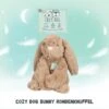 Cozy Dog Bunny Hondenknuffel – Knuffel Hond Met Hartslag – Hondenspeelgoed Vermindert Verlatingsangst – Biedt Rust, Warmte En Comfort – Bruin – Speciaal Voor Puppy's -Hondenbenodigdheden 1200x1200 2168