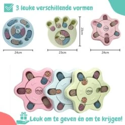 Hondenpuzzel Blauw - Honden Speelgoed - Honden - Hondenbrokken - Hondenspeelgoed - Interactief Spel Voor Honden - Intelligentie Spel - Snuffelmat - Snuffelmat Hond - Hondenspeeltjes - Intelligentie - Hond Speelgoed -Hondenbenodigdheden 1200x1200 2193