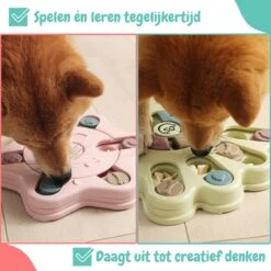 Hondenpuzzel Blauw - Honden Speelgoed - Honden - Hondenbrokken - Hondenspeelgoed - Interactief Spel Voor Honden - Intelligentie Spel - Snuffelmat - Snuffelmat Hond - Hondenspeeltjes - Intelligentie - Hond Speelgoed -Hondenbenodigdheden 1200x1200 2194