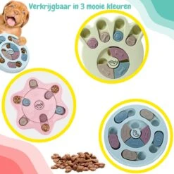 Hondenpuzzel Blauw - Honden Speelgoed - Honden - Hondenbrokken - Hondenspeelgoed - Interactief Spel Voor Honden - Intelligentie Spel - Snuffelmat - Snuffelmat Hond - Hondenspeeltjes - Intelligentie - Hond Speelgoed -Hondenbenodigdheden 1200x1200 2198