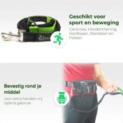 Canicross Looplijn Hond Met Heupriem Voor Hardlopen - Elastische Handsfree Hondenriem - Honden Trainingslijn - 150/200cm - Groen 16 Canicross Looplijn Hond Met Heupriem Voor Hardlopen - Elastische Handsfree Hondenriem - Honden Trainingslijn - 150/200cm - Groen -Hondenbenodigdheden 1200x1200 23
