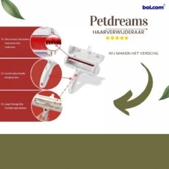 Merkloos Pluizenborstel - Pluizenverwijderaar Voor Huisdieren - Haarverwijderaar Voor Huisdieren - Pluizenborstel - Kattenmand - Hondenmand - Ontpluizer Bank - Ontpluizer Tapijt -Hondenbenodigdheden 1200x1200 270