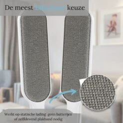 Pet Lovers - Huisdierhaar Verwijderaar - Dierenhaar Verwijderaar - Pluizenborstel - Kledingborstel - Haarverwijderaar - Ontpluizer - Honden En Kattenhaar Verwijderaar - + GRATIS Draagbare Haarverwijderaar -Hondenbenodigdheden 1200x1200 275