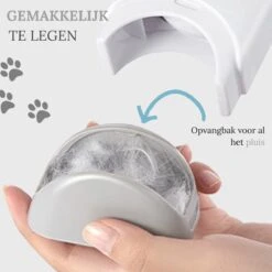 Pet Lovers - Huisdierhaar Verwijderaar - Dierenhaar Verwijderaar - Pluizenborstel - Kledingborstel - Haarverwijderaar - Ontpluizer - Honden En Kattenhaar Verwijderaar - + GRATIS Draagbare Haarverwijderaar -Hondenbenodigdheden 1200x1200 276