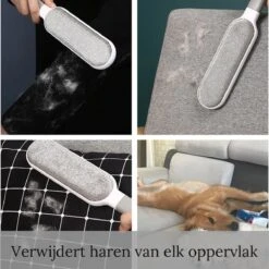 Pet Lovers - Huisdierhaar Verwijderaar - Dierenhaar Verwijderaar - Pluizenborstel - Kledingborstel - Haarverwijderaar - Ontpluizer - Honden En Kattenhaar Verwijderaar - + GRATIS Draagbare Haarverwijderaar -Hondenbenodigdheden 1200x1200 278