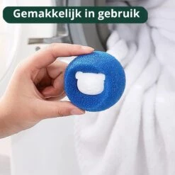 De Blaffende Kat Wasdrogerbollen - Droger Ballen - Huisdier Haarverwijderaar - 4 Wasbollen Voor Wasmachine En Droger -Hondenbenodigdheden 1200x1200 290