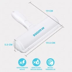 RX Goods Pluizen En Haren Verwijderaar Met Schoonmaakborstel - Kleding Borstel & Roller – Huisdier -Hondenbenodigdheden 1200x1200 318