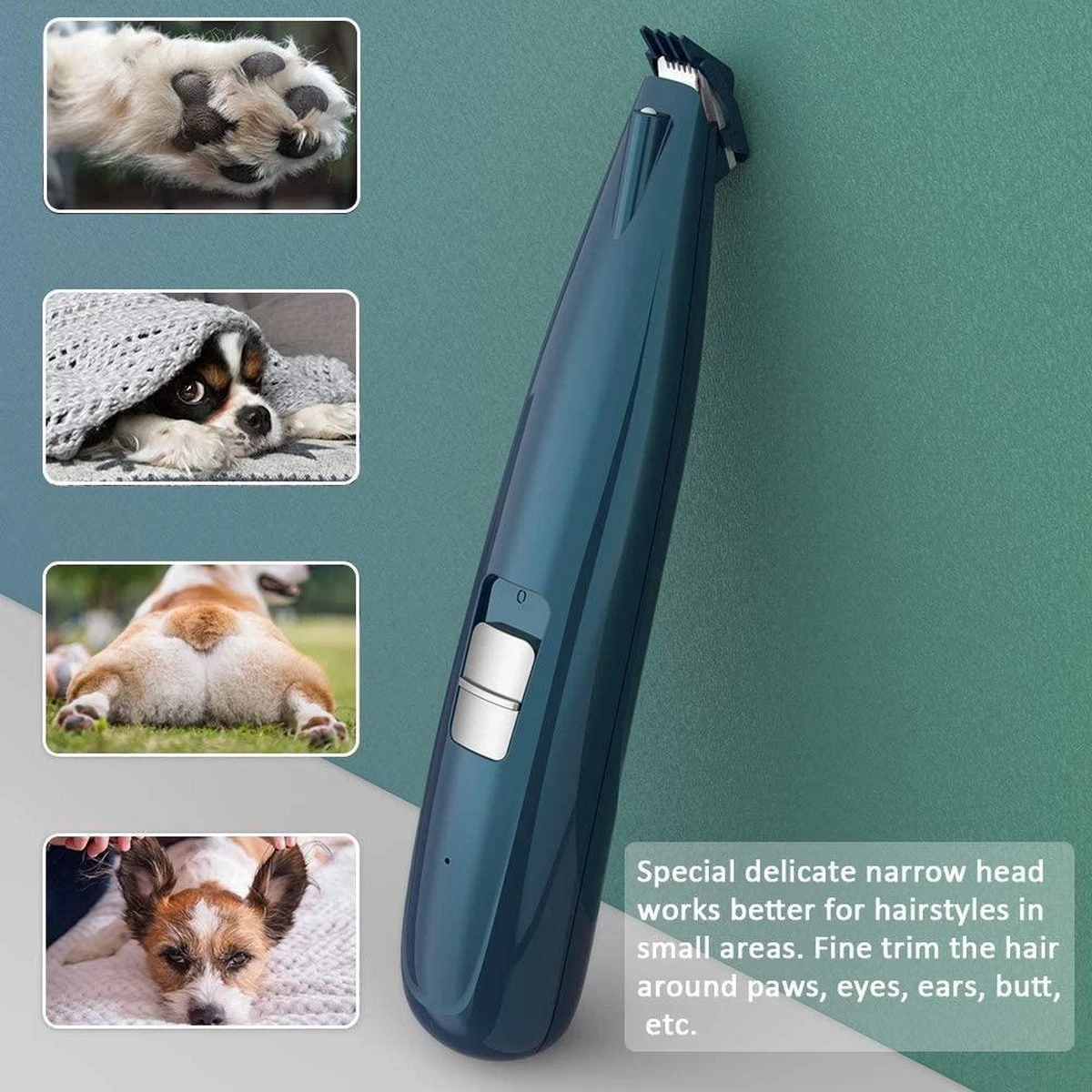 Buxibo Professionele Dieren Tondeuse Set - Tondeuse + Schaar - Voor Huisdieren Honden & Katten - Draadloos - Oplaadbare Pet Trimmer - Precieze Clipper - Low Noise 7 Buxibo Professionele Dieren Tondeuse Set - Tondeuse + Schaar - Voor Huisdieren Honden & Katten - Draadloos - Oplaadbare Pet Trimmer - Precieze Clipper - Low Noise - Afbeelding 5