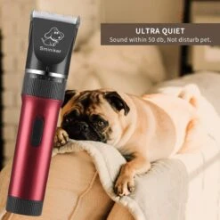 Merkloos Hondentondeuse, Hundeschermaschine / Dog Clippers - Dierenhaartrimmer, Hondentondeuse Kit Hond Verzorging -Hondenbenodigdheden 1200x1200 371