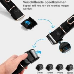 Tjilla Professionele Dieren/honden Tondeuse Set Extra Krachtig - Honden Trimmer - Lang Of Kortharige Huisdieren Katten & Honden - Draadloos - Weinig Geluid 14 Tjilla Professionele Dieren/honden Tondeuse Set Extra Krachtig - Honden Trimmer - Lang Of Kortharige Huisdieren Katten & Honden - Draadloos - Weinig Geluid -Hondenbenodigdheden 1200x1200 428