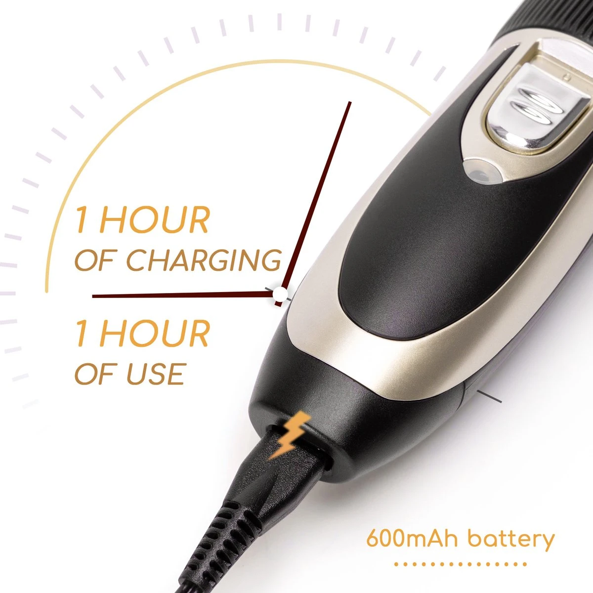 Nobleza B78 - Dieren Tondeuse Set - 4 Opzetkammen - Voor Huisdieren Katten & Honden - Draadloos 8 Nobleza B78 - Dieren Tondeuse Set - 4 Opzetkammen - Voor Huisdieren Katten & Honden - Draadloos - Afbeelding 6