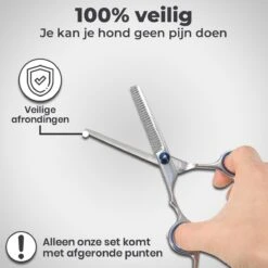 VoordeelShop 7-Delige Huisdier Knipset Met Etui - Trimmen Hond - Honden Schaar - Effileerschaar Hond - Huisdier Trimmer - Huisdier Knippen - Knipschaar Haar - Haar Schaar - Kapper - Kapperset - Scharenset -Hondenbenodigdheden 1200x1200 468