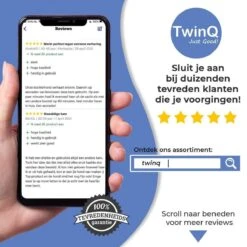 TwinQ Vachtverzorgingsset Hond/kat - Professionele 2-zijdige Ondervacht Kam - Klittenkam Voor Honden En Katten - Verwijderd Klitten En Voorkomt Haaruitval - Incl. Vlooienkam En Tandenborstel -Hondenbenodigdheden 1200x1200 576