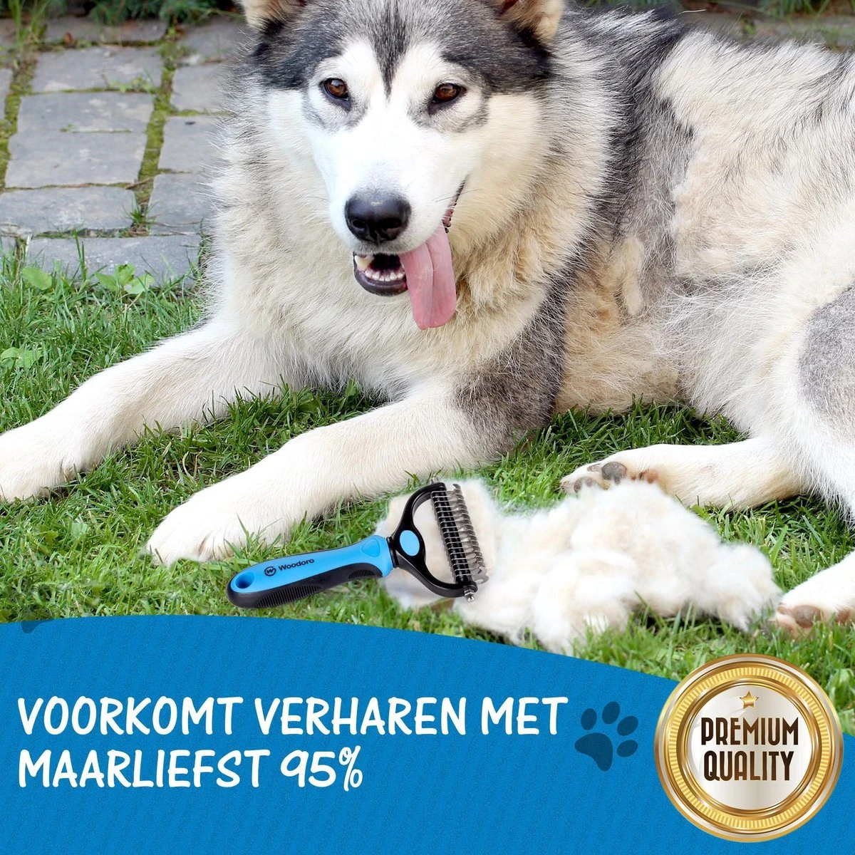 Hoogwaardige 2-Zijdige Hondenkam Hondenborstel Borstel Hond Klittenkam - Ondervacht Kam - Honden Borstel - Honden Kam - Hondenborstel Langharig - Hondenborstel Kortharig - Verwijdert Klitten - Voorkomt Verharing - Blauw - Woodoro 9 Hoogwaardige 2-Zijdige Hondenkam Hondenborstel Borstel Hond Klittenkam - Ondervacht Kam - Honden Borstel - Honden Kam - Hondenborstel Langharig - Hondenborstel Kortharig - Verwijdert Klitten - Voorkomt Verharing - Blauw - Woodoro - Afbeelding 7