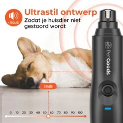 PetGoods Elektrische Nagel Vijl Voor Huisdieren - Incl. 2 Vijlen - Honden/Katten/Dieren - Draadloos 14 PetGoods Elektrische Nagel Vijl Voor Huisdieren - Incl. 2 Vijlen - Honden/Katten/Dieren - Draadloos -Hondenbenodigdheden 1200x1200 629