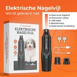 PetGoods Elektrische Nagel Vijl Voor Huisdieren - Incl. 2 Vijlen - Honden/Katten/Dieren - Draadloos 20 PetGoods Elektrische Nagel Vijl Voor Huisdieren - Incl. 2 Vijlen - Honden/Katten/Dieren - Draadloos -Hondenbenodigdheden 1200x1200 634