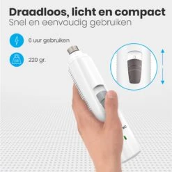 Auronic Elektrische Nagelvijl - Voor Dieren - Oplaadbaar - Draadloos - Diamant Vijlkop - Hond/Katten - Wit -Hondenbenodigdheden 1200x1200 641