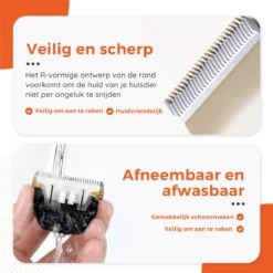 PetGoods Hondentondeuse - 10 Delige Set - Katten & Honden - Draadloos - Low Noise - Incl. Schaar, Nagelknipper, Vijl & Kam 17 PetGoods Hondentondeuse - 10 Delige Set - Katten & Honden - Draadloos - Low Noise - Incl. Schaar, Nagelknipper, Vijl & Kam -Hondenbenodigdheden 1200x1200 692