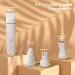 Revo Goods Professionele 4 In 1 Hondentondeuse Set -Ideaal Voor Honden En Andere Huisdieren - Slijper Inbegrepen -Draadloos - Ultra Stil 12 Revo Goods Professionele 4 In 1 Hondentondeuse Set -Ideaal Voor Honden En Andere Huisdieren - Slijper Inbegrepen -Draadloos - Ultra Stil -Hondenbenodigdheden 1200x1200 699