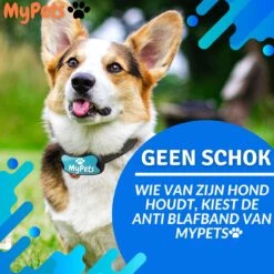 MyPets™ Anti-blafband - Anti Blaf Apparaat - Voor Kleine Honden En Grote Honden - Diervriendelijk - Opvoedingshalsband - Trainingshalsband - 2022/2023 Versie - Inclusief Batterijen -Hondenbenodigdheden 1200x1200 732