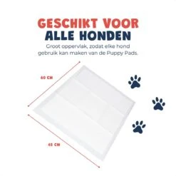 JC Pets Premium Puppy Training Pads - Hondentoilet - Zindelijkheidstraining Hond - 100 Stuks - 60 X 45 Cm -Hondenbenodigdheden 1200x1200 751